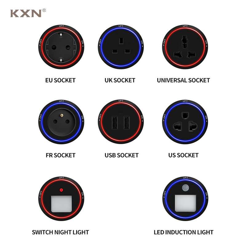 Outdoor Power Socket - KXN Electrical Multi-Function EU UK US
