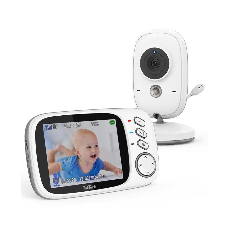 Outdoor Power Plug In - TakTark 3.2 Inch Wireless Video Baby