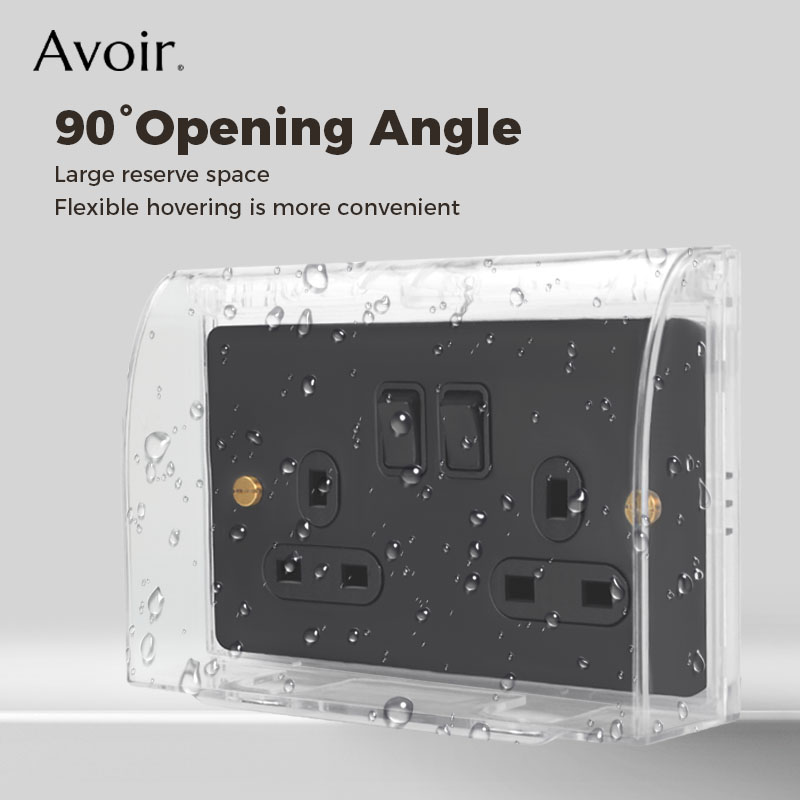 Outdoor Power Box Cover - Avoir Wall External Mount Switch Protection