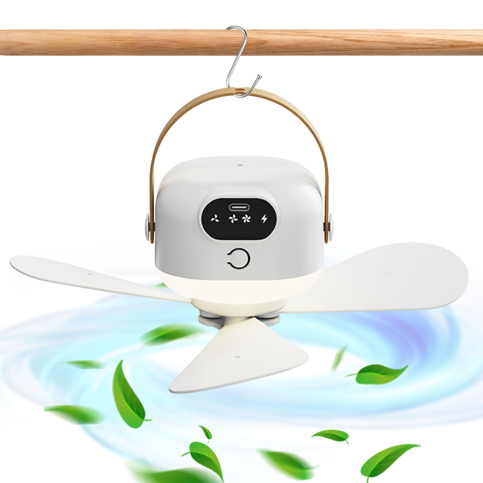 Outdoor Power For Gazebo - Outdoor Camping Fan with 3 Speeds