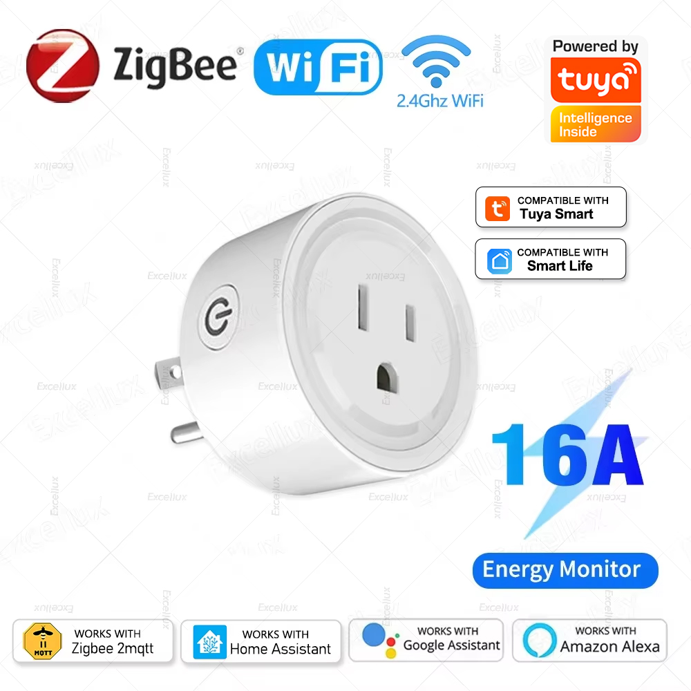 Outdoor Power Socket - Tuya WiFi Or Zigbee Smart Socket