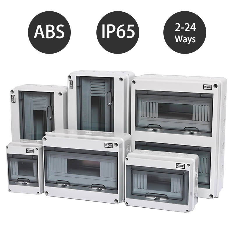 Outdoor Power Box Cover - HT Series Junction Box 2/3/5/8/12/15/18/24WAY PC