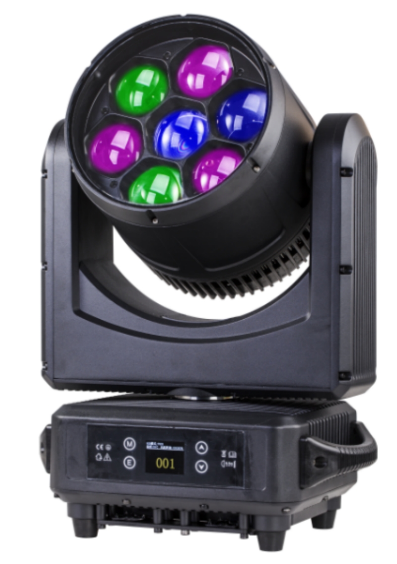 Outdoor Power Head - 6 pieces 2 Beam Wash Powerful