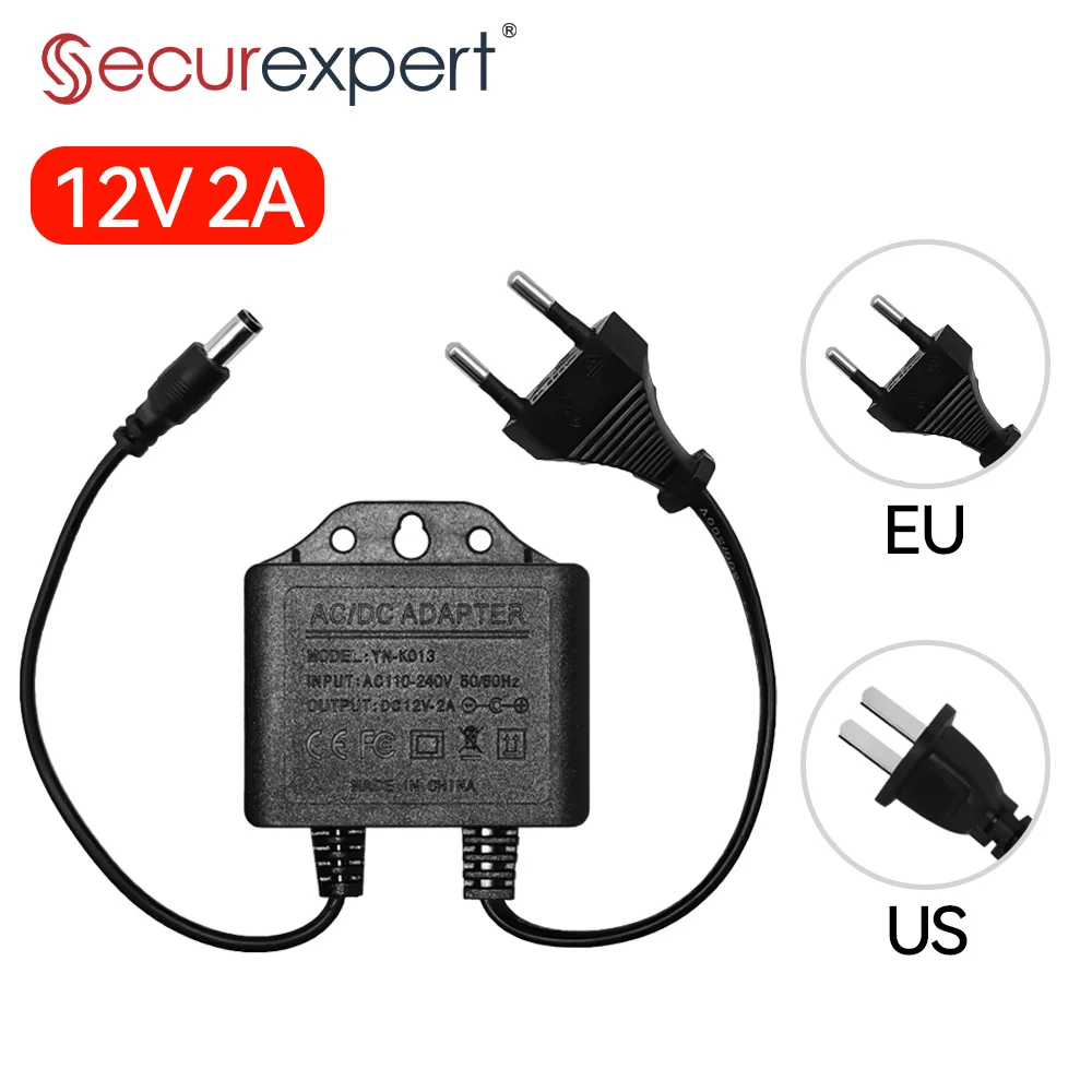 Power Adapter  DC12V 2A Waterp - Outdoor Power Plug In 评论和价格