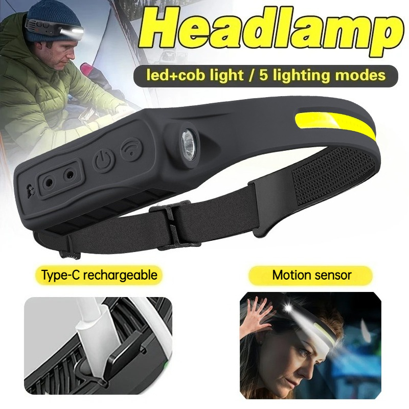 Powerful COB LED Sensor Headla - Outdoor Power Head 评论和价格