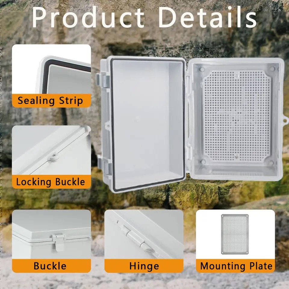 Outdoor IP66 Abs Pc Hinged Pla - Outdoor Power Box Cover 评论和价格