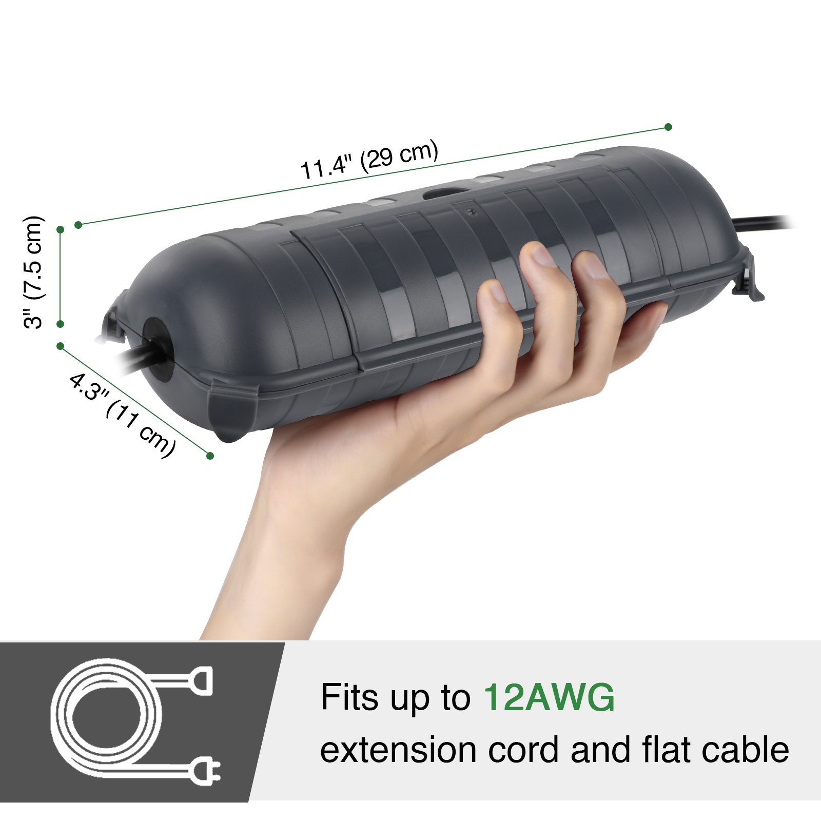 Large Weatherproof Outdoor Ele - Outdoor Power Box Cover 评论和价格