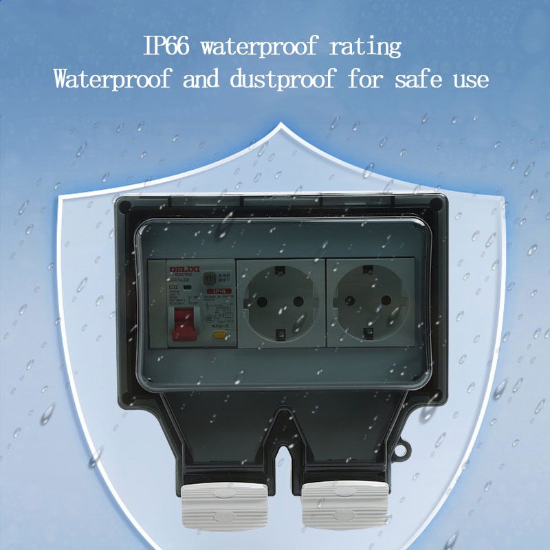 Outdoor Waterproof Socket 86 T - Outdoor Power Box Cover 评论和价格