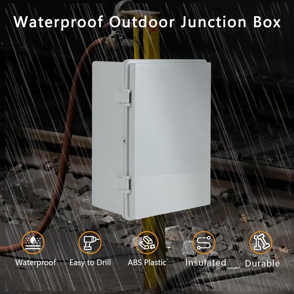 IP66 Waterproof Gray/Transpare - Outdoor Power Box Cover 评论和价格