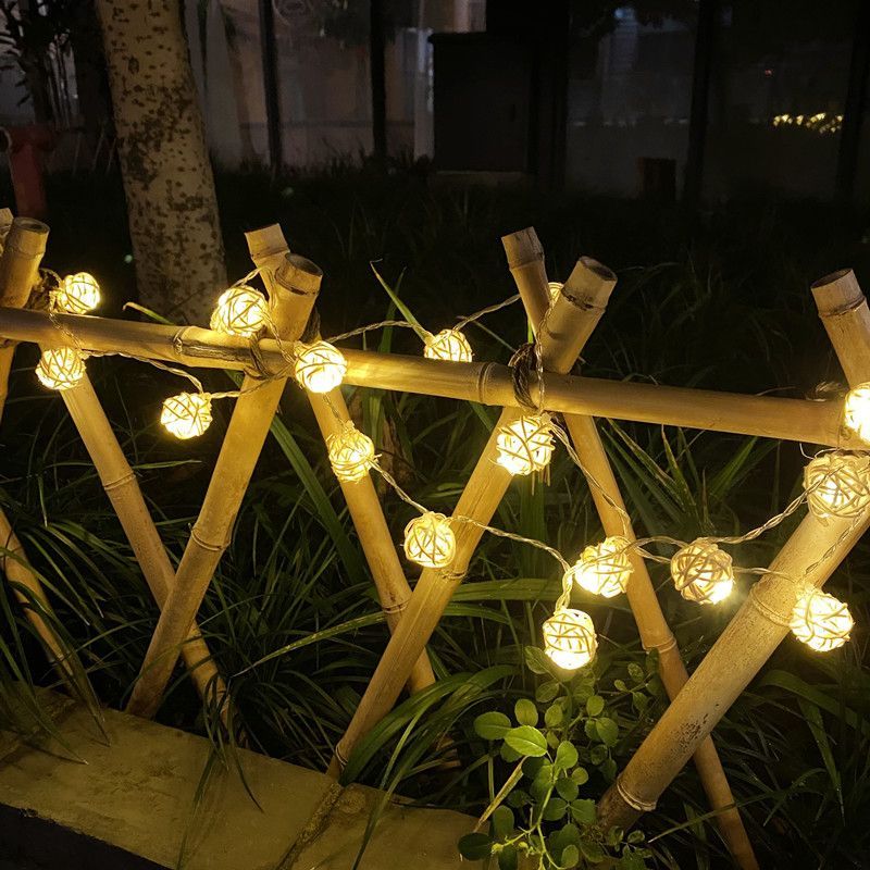 Solar Globe String Light Outdo - Outdoor Power For Gazebo 评论和价格