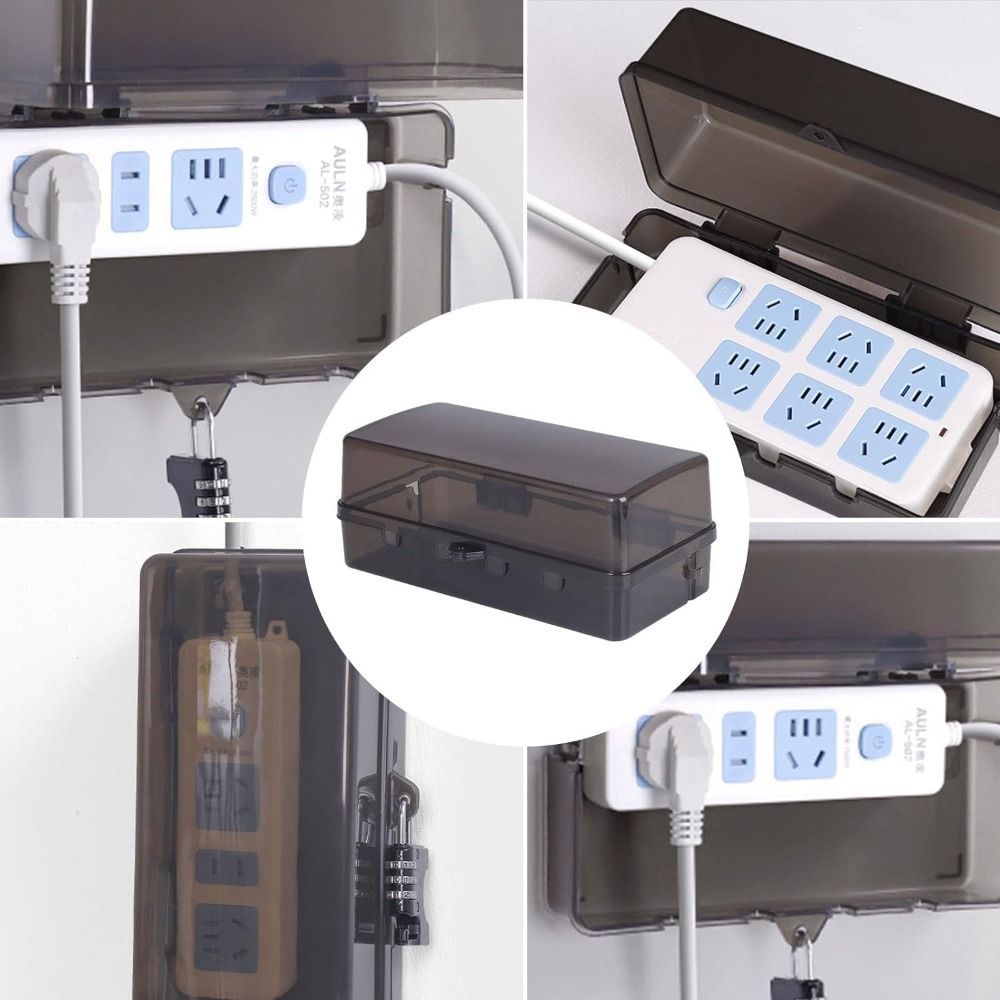 Durable Plastic Plug Box Anti- - Outdoor Power Box Cover 评论和价格