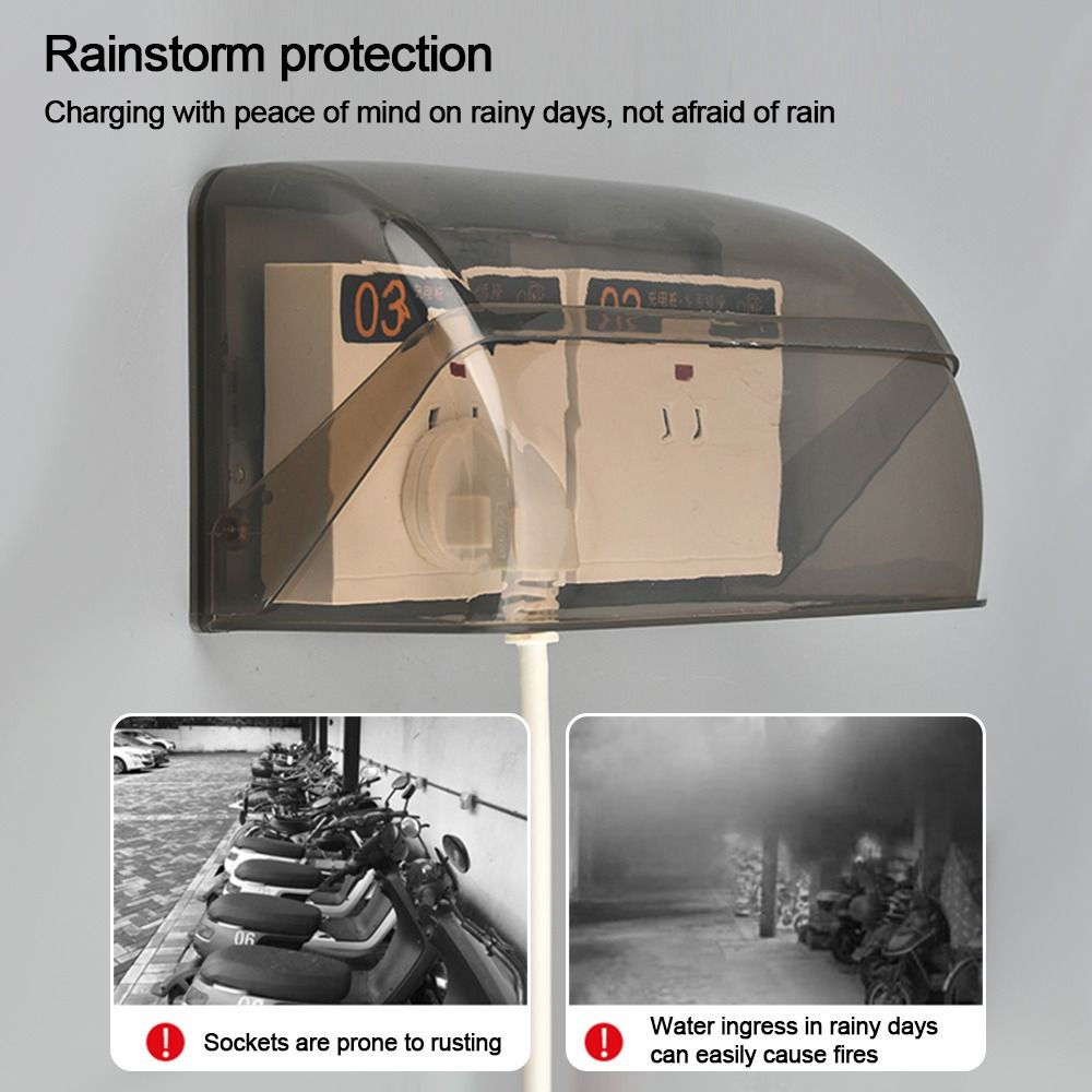 1Pcs Outdoor Socket Waterproof - Outdoor Power Box Cover 评论和价格