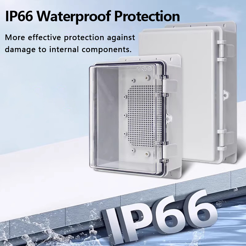 IP66 Waterproof Grey/Transpare - Outdoor Power Box Cover 评论和价格