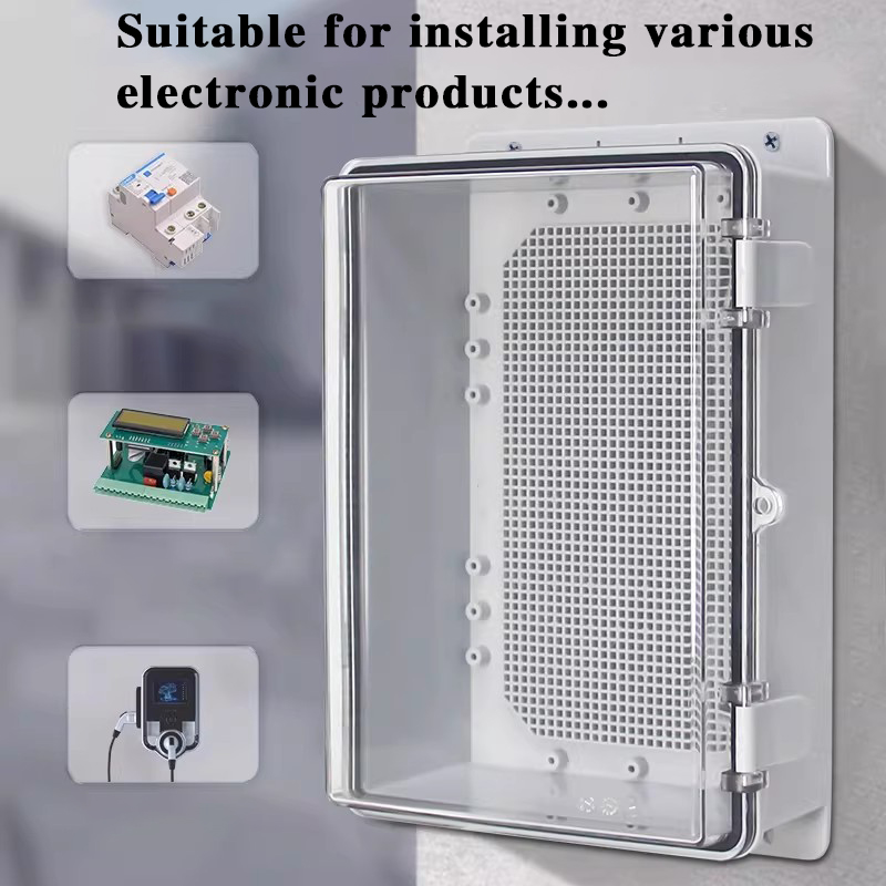 IP66 Waterproof Grey/Transpare - Outdoor Power Box Cover 评论和价格