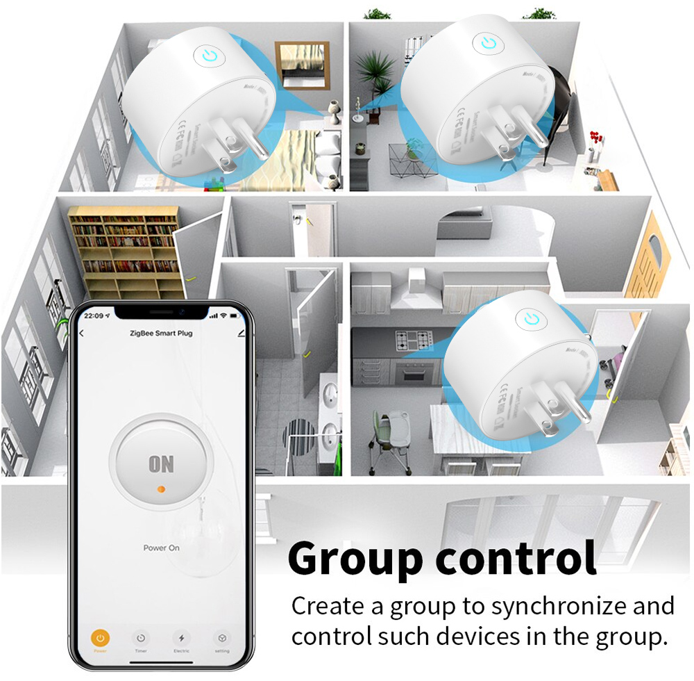 Tuya WiFi Or Zigbee Smart Sock - Outdoor Power Socket 评论和价格