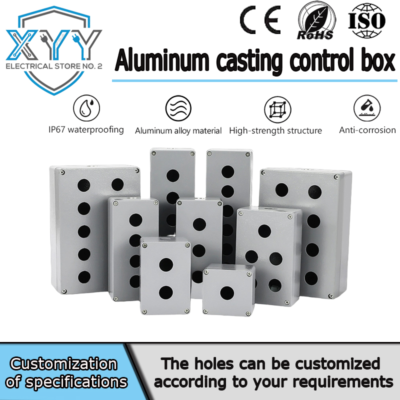 Cast aluminum button box, outd - Outdoor Power Box Cover 评论和价格