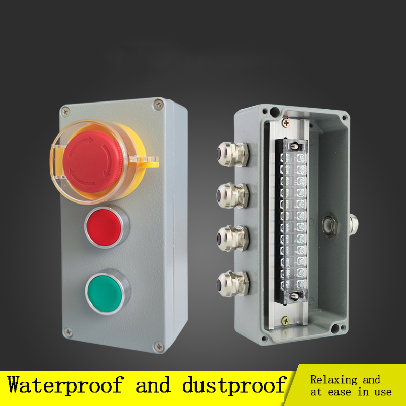 Cast aluminum button box, outd - Outdoor Power Box Cover 评论和价格